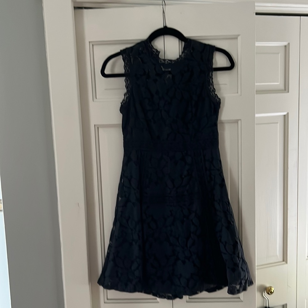 Adorable Navy Blue Dress
